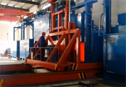 多工位叉車快速淬火電阻爐